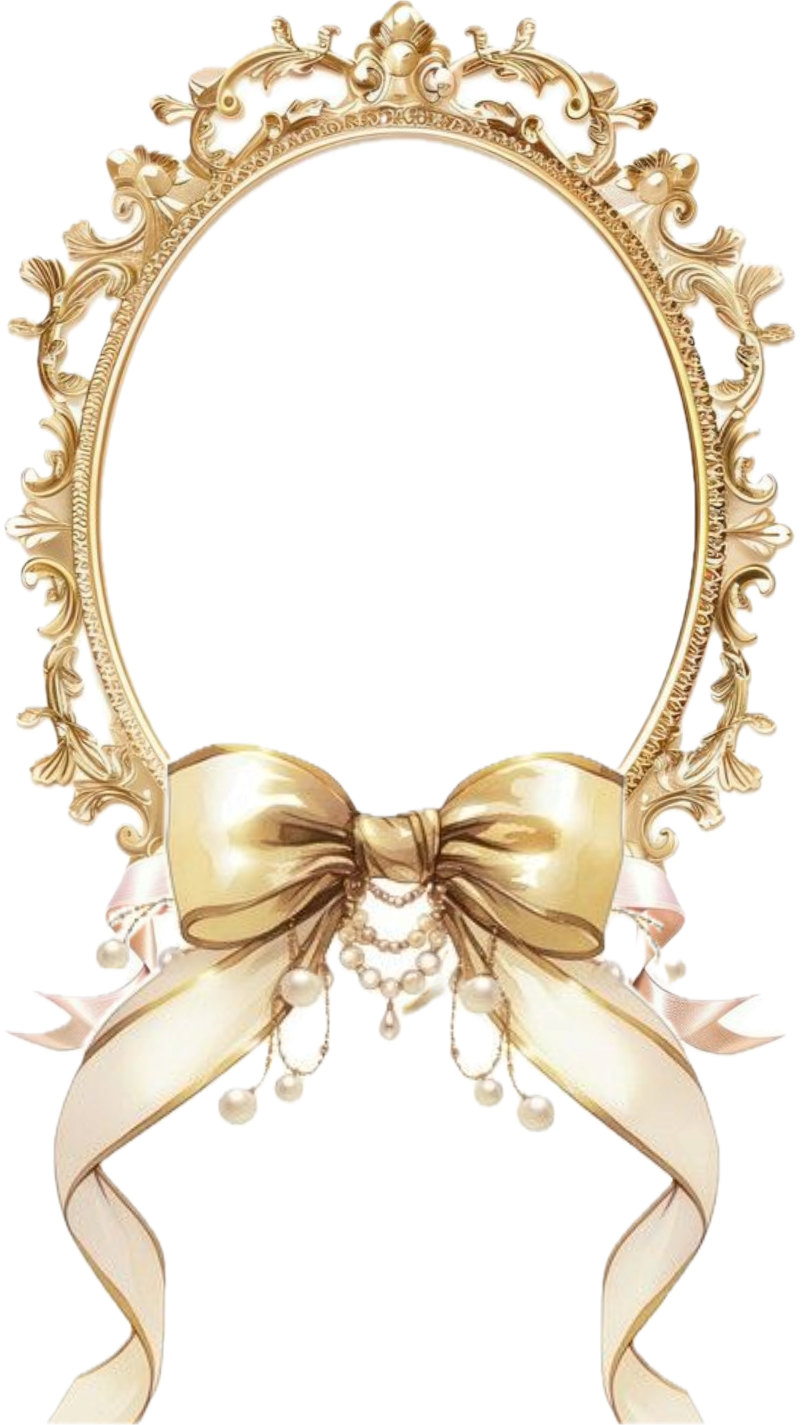 Ornate gold frame