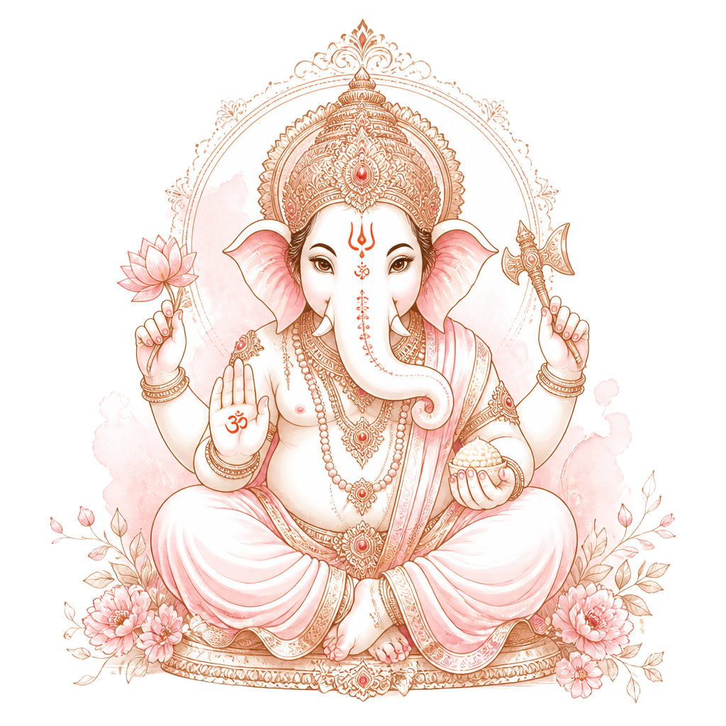 Illustration of Lord Ganesha